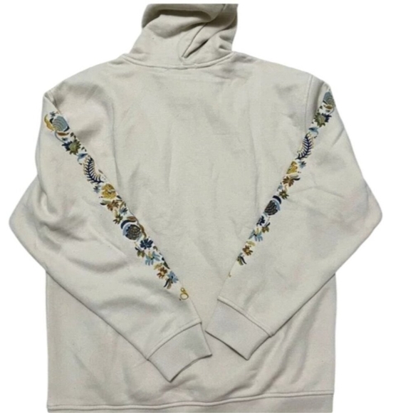 Scotch & Soda Amsterdam Hoodie - Embroidered Floral Design-Size Large, MSRP $118 - Picture 5 of 12